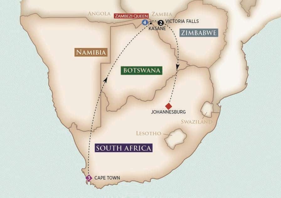 10 Day AmaWaterways River Cruise from Cape Town to Johannesburg 2025 - 