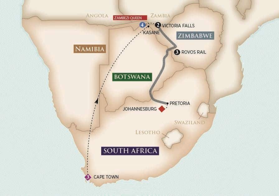 13 Day AmaWaterways River Cruise from Cape Town to Johannesburg 2025 - 