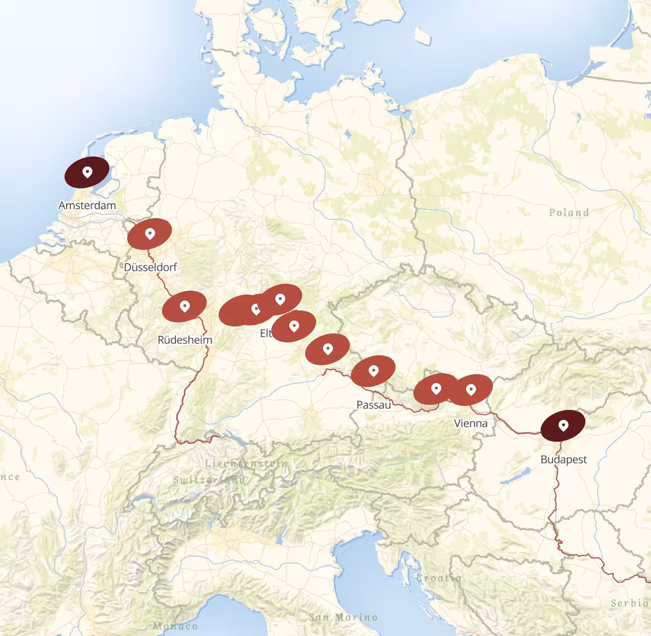 15 Day AmaWaterways River Cruise from Amsterdam to Budapest 2027 - 