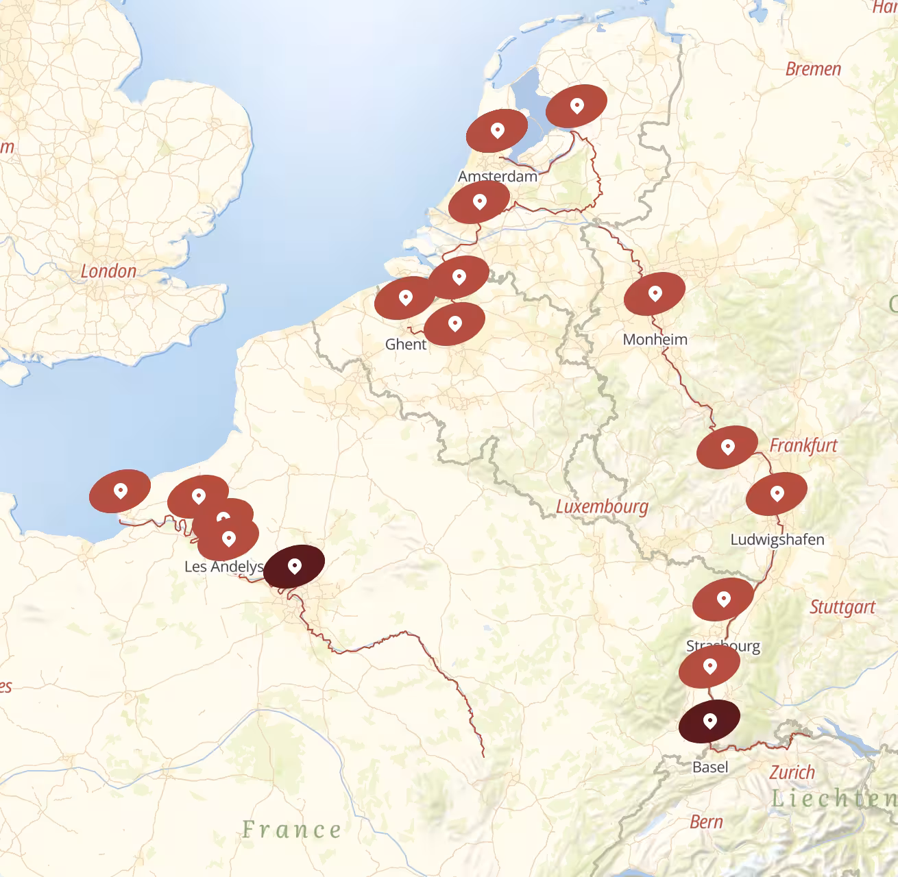 22 Day AmaWaterways River Cruise from Basel to Paris 2027 - 