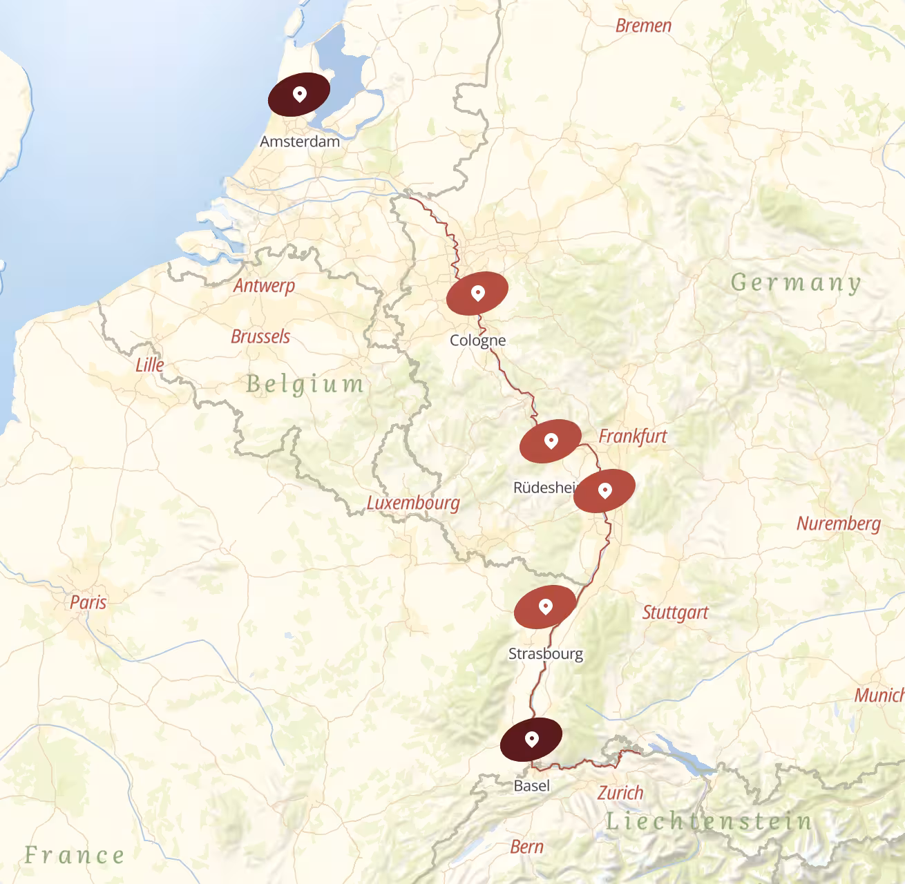 8 Day AmaWaterways River Cruise from Amsterdam to Basel 2027 - 