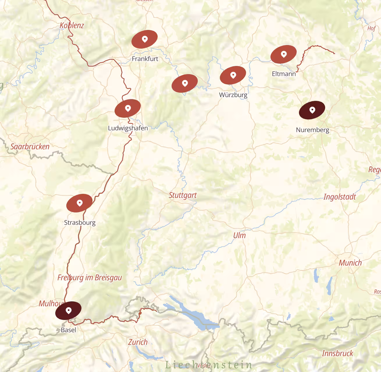 8 Day AmaWaterways River Cruise from Basel to Nuremberg 2026 - 