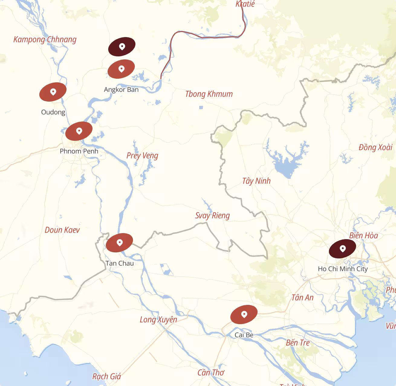 8 Day AmaWaterways River Cruise from Ho Chi Minh City to Kampong Cham 2026 - 