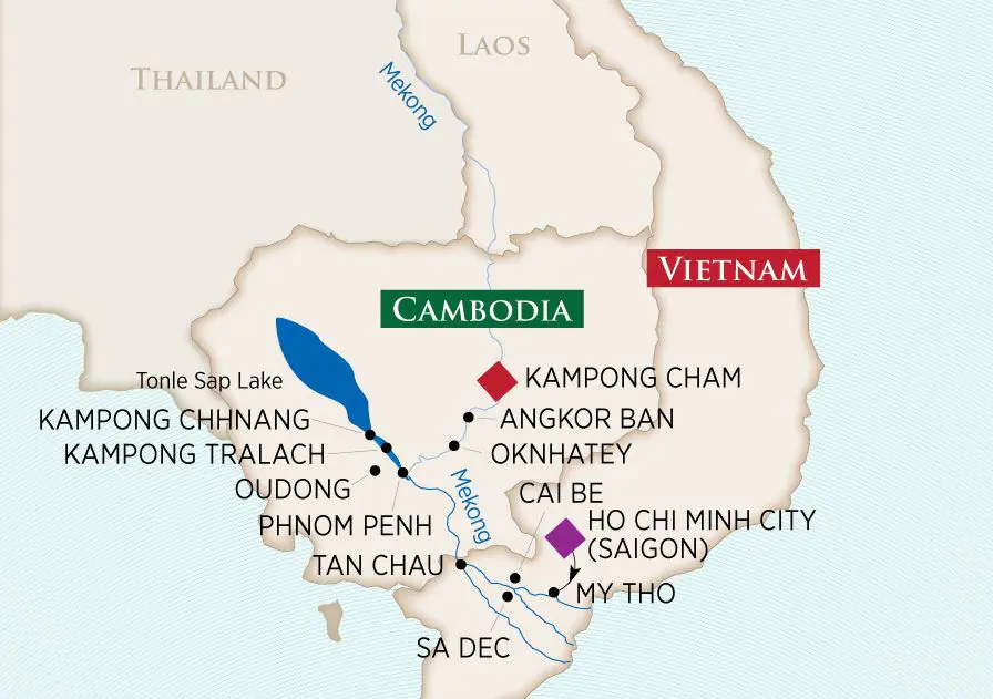 8 Day AmaWaterways River Cruise from Ho Chi Minh City to Siem Reap 2025 - 