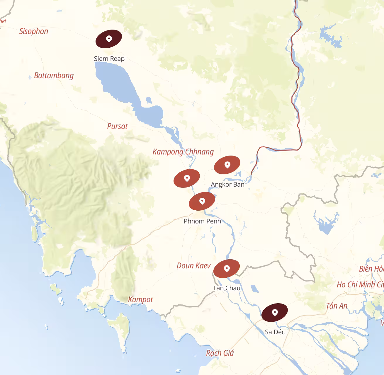 8 Day AmaWaterways River Cruise from Kampong Cham to Ho Chi Minh City 2028 - 