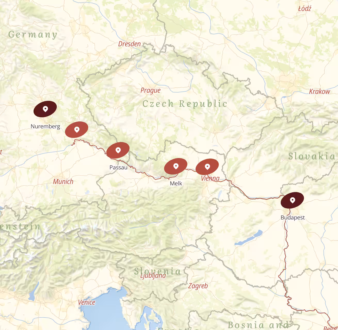 8 Day AmaWaterways River Cruise from Nuremberg to Budapest 2027 - 