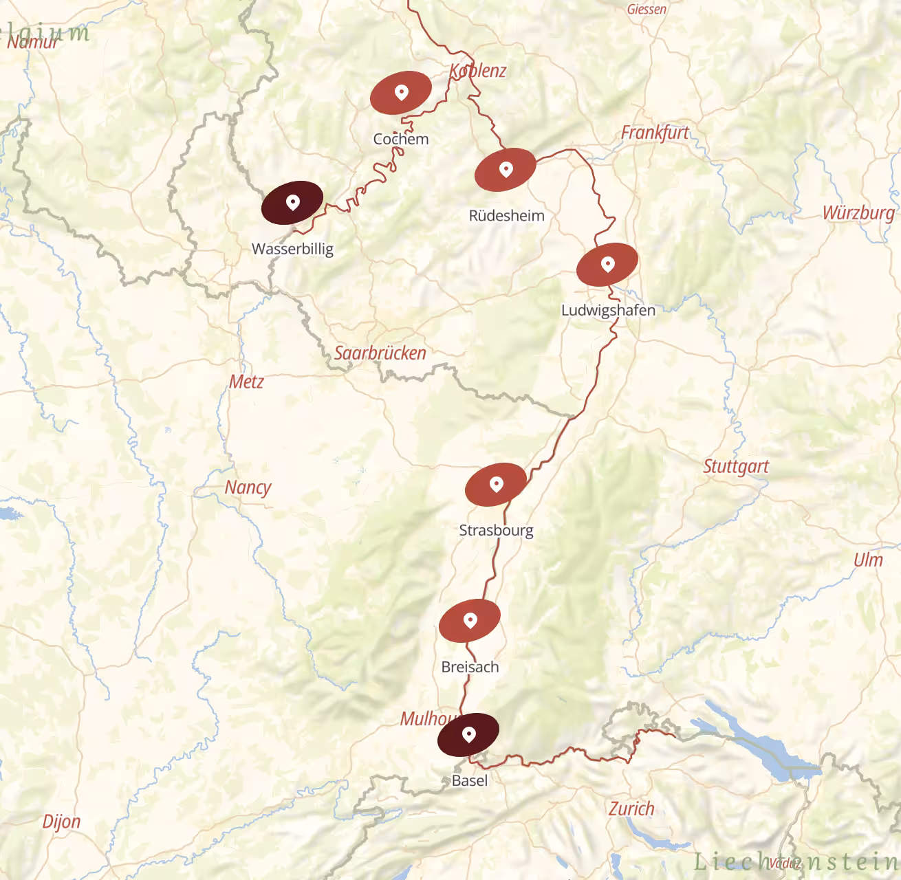 8 Day AmaWaterways River Cruise from Wasserbillig to Basel 2026 - 