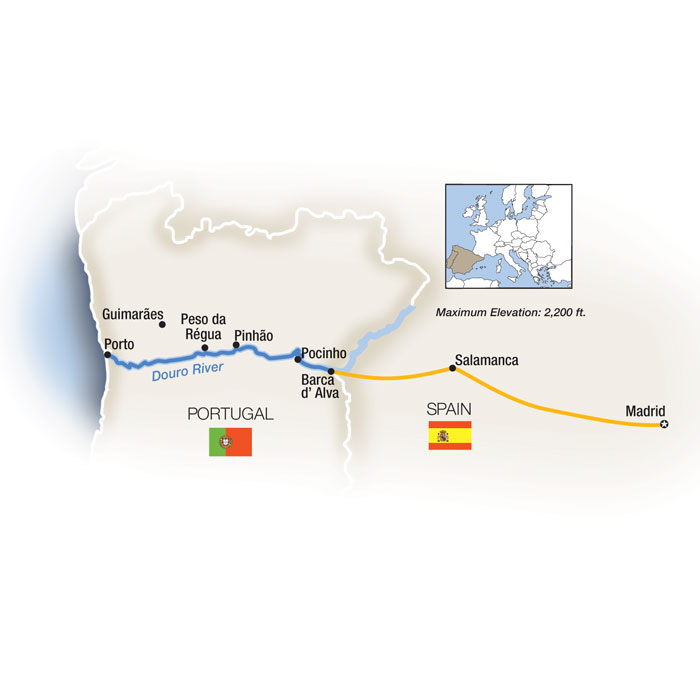 10 Day Tauck River Cruise from Madrid to Porto 2027 - 
