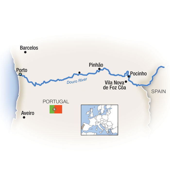 10 Day Tauck River Cruise from Porto to Porto 2027 - 