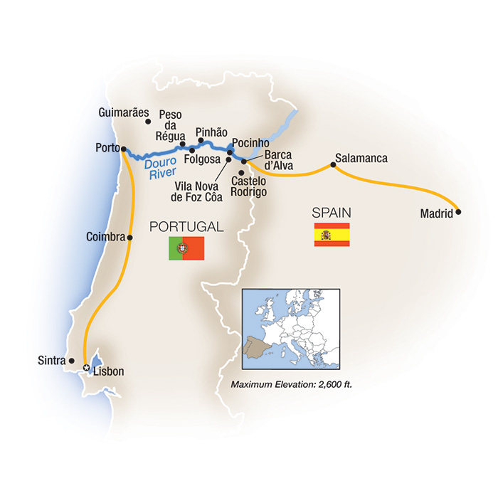 12 Day Tauck River Cruise from Lisbon to Madrid 2026 - 