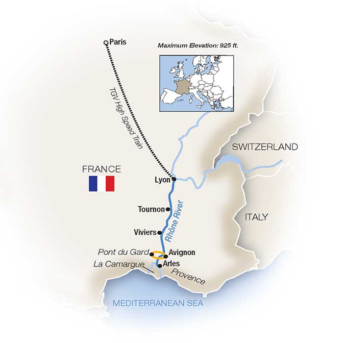 8 Day Tauck River Cruise from Paris to Lyon 2027 - 