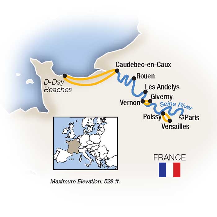 8 Day Tauck River Cruise from Paris to Paris 2027 - 