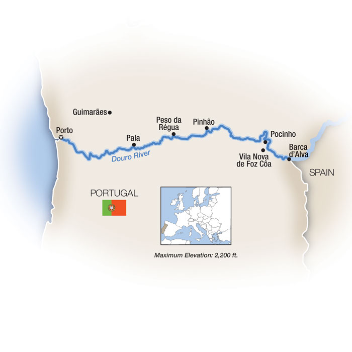 8 Day Tauck River Cruise from Porto to Porto 2026 - 