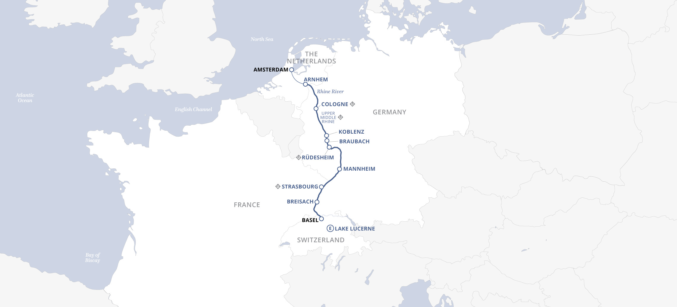 10 Day Uniworld River Cruise from Basel to Amsterdam 2027 - 