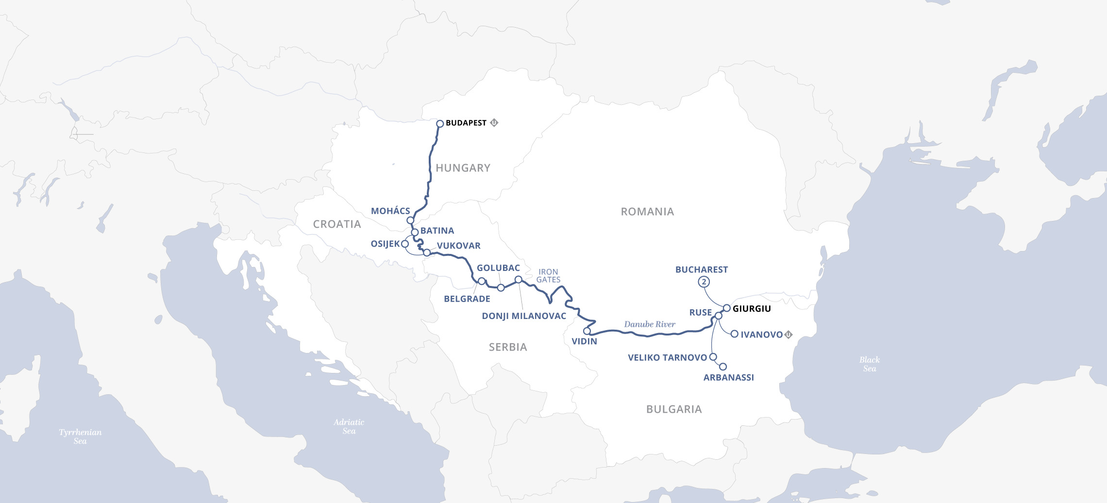 10 Day Uniworld River Cruise from Budapest to Bucharest 2025 - 
