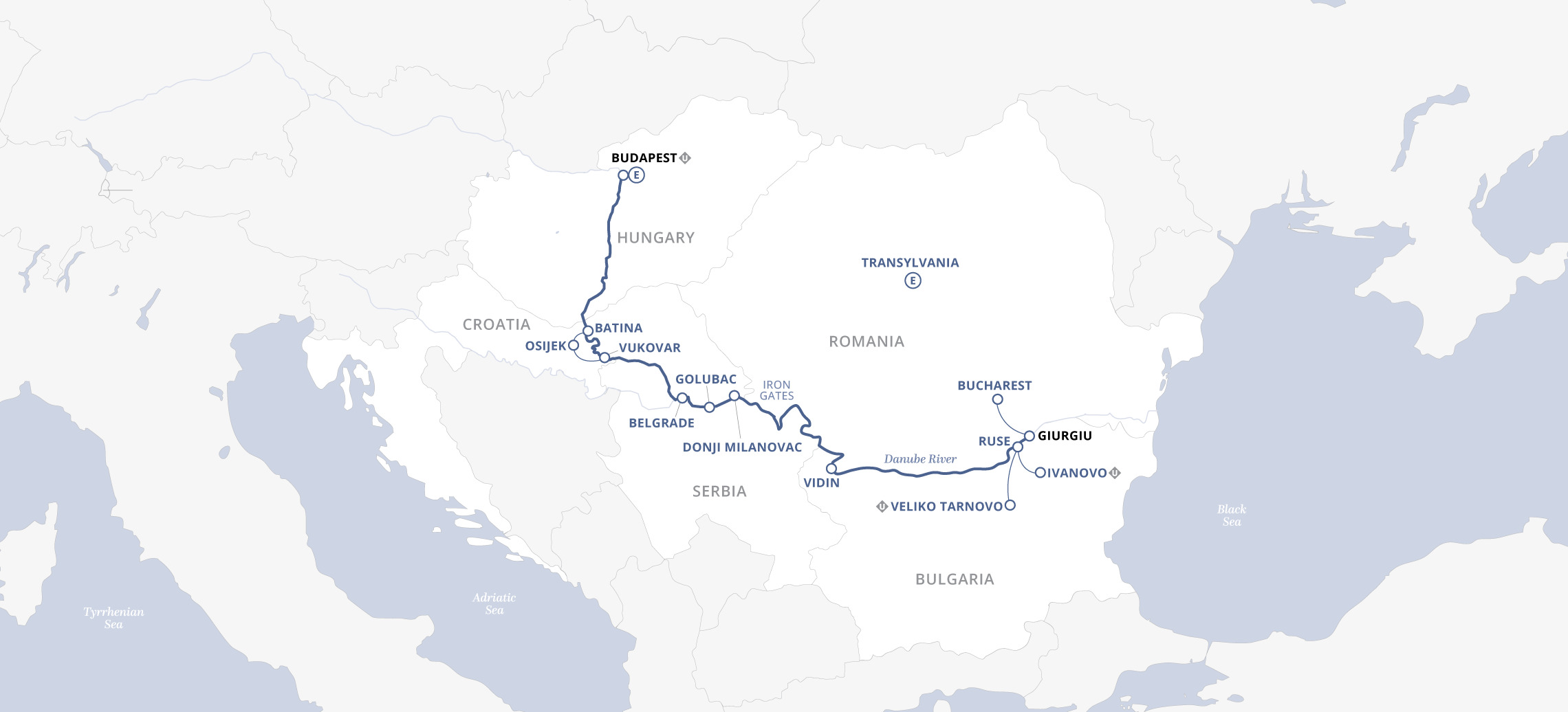 10 Day Uniworld River Cruise from Budapest to Bucharest 2027 - 