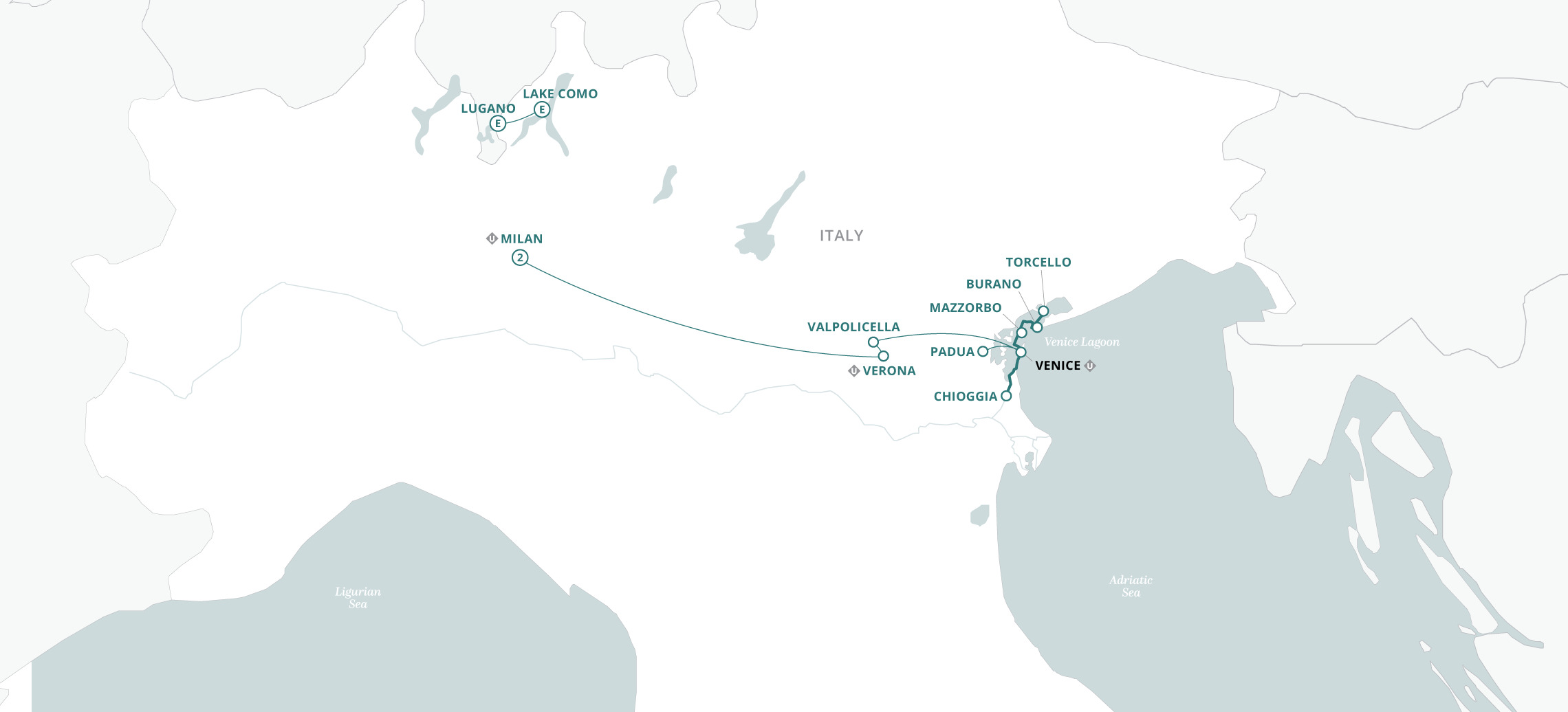 10 Day Uniworld River Cruise from Milan to Venice 2025 - 