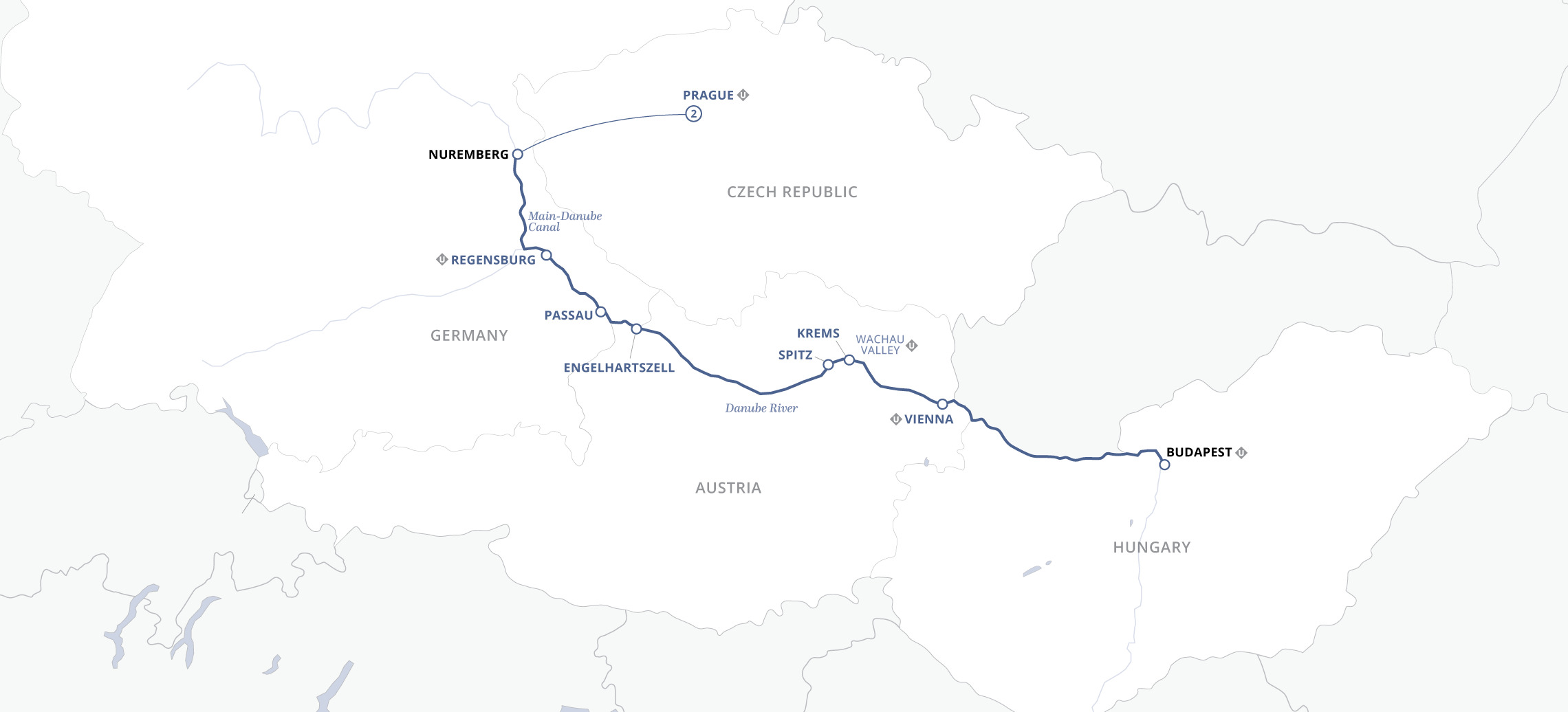 10 Day Uniworld River Cruise from Prague to Budapest 2025 - 