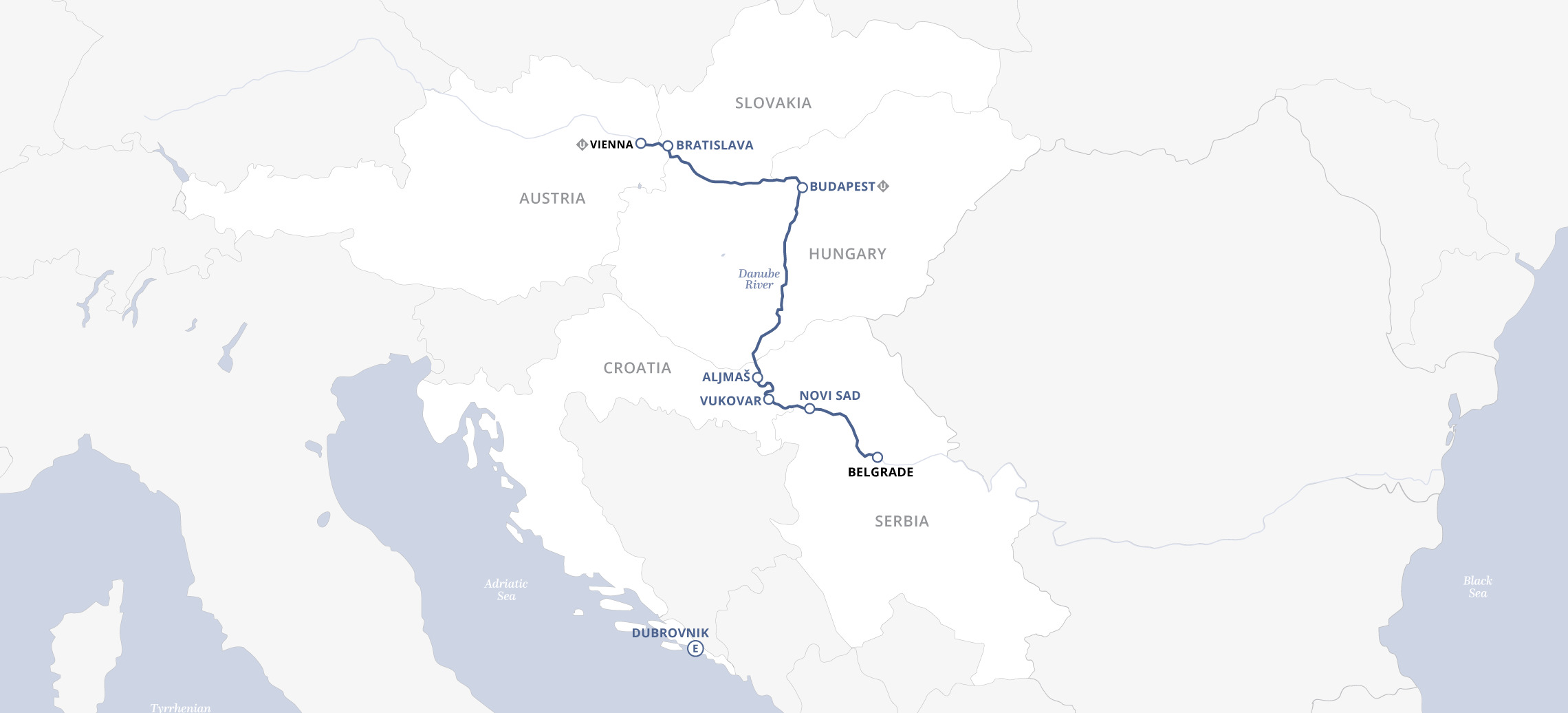 10 Day Uniworld River Cruise from Vienna to Belgrade 2027 - 
