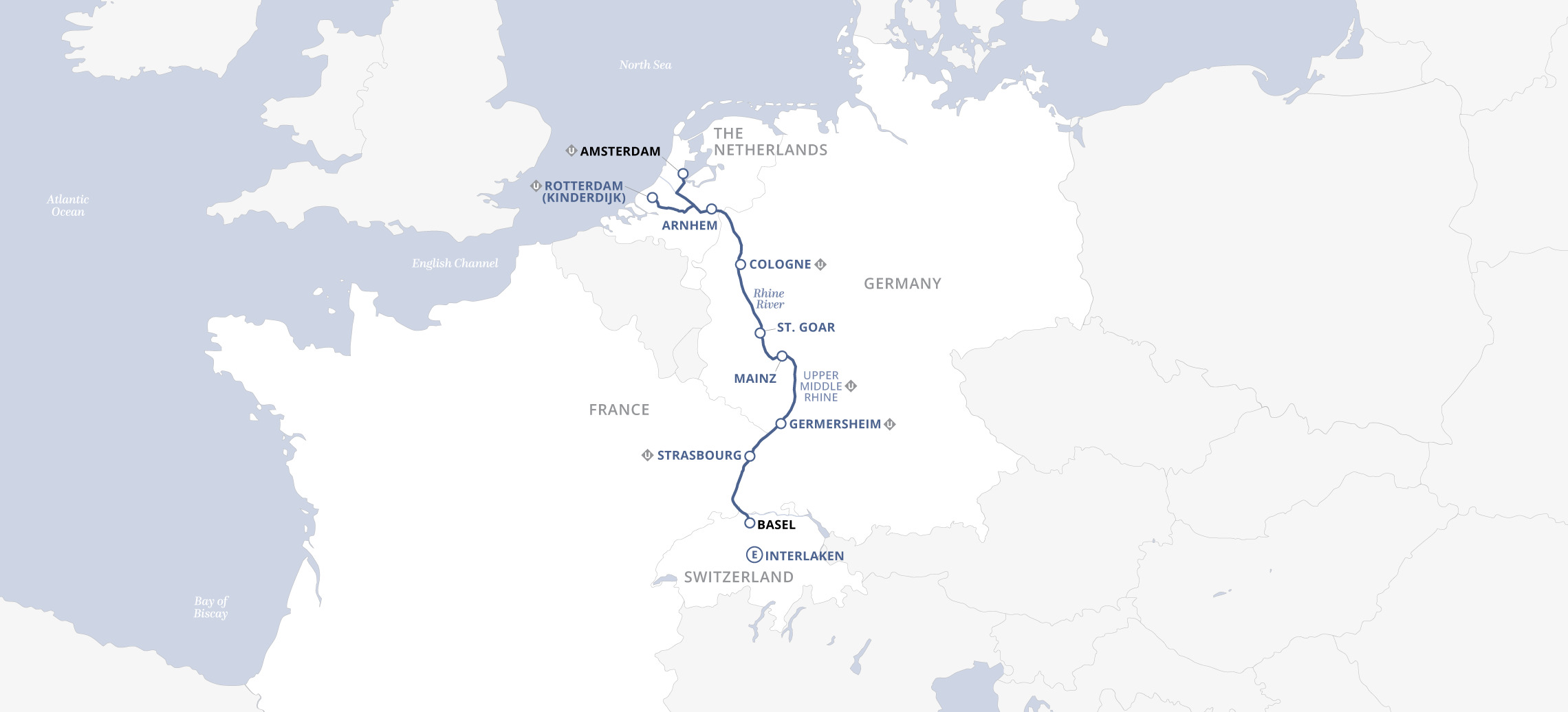 11 Day Uniworld River Cruise from Amsterdam to Basel 2027 - 