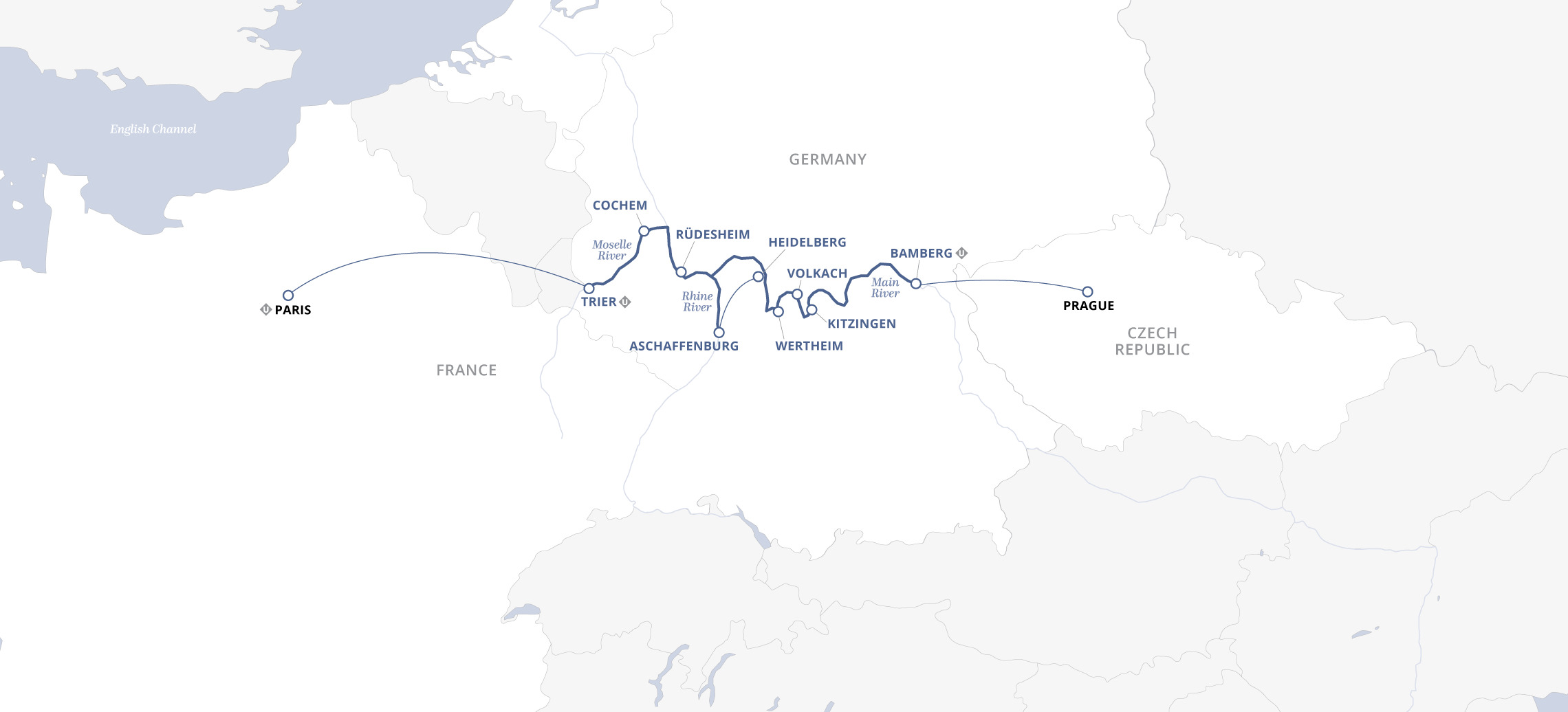 12 Day Uniworld River Cruise from Prague to Paris 2027 - 