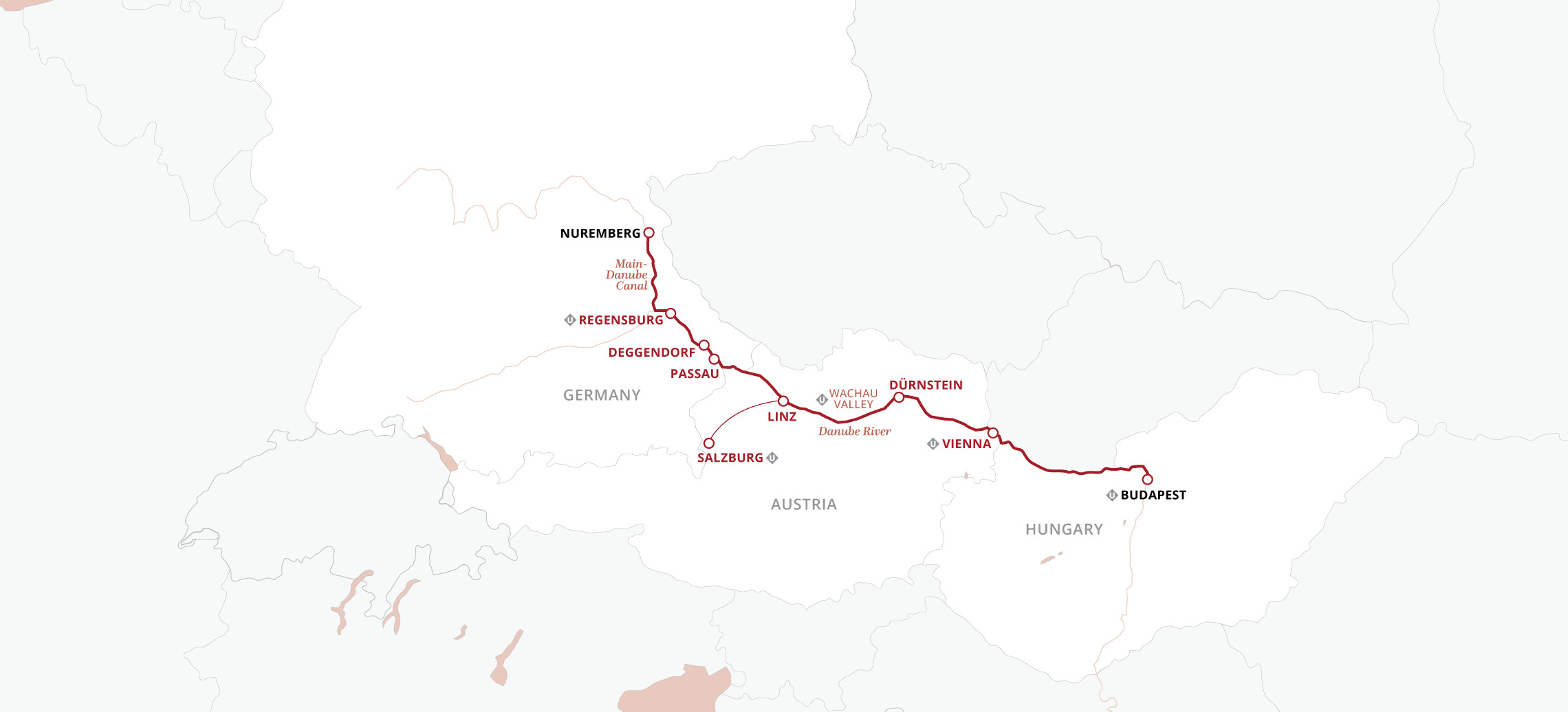 13 Day Uniworld River Cruise from Nuremberg to Budapest 2027 - 