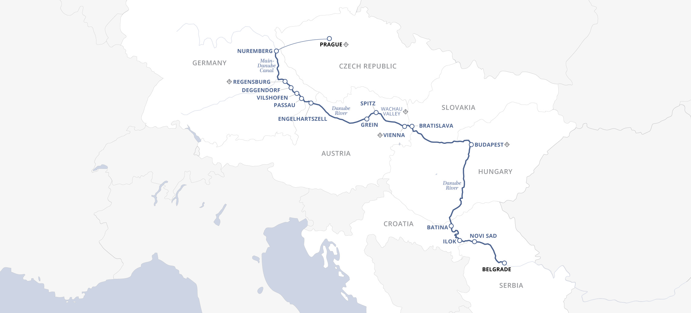 17 Day Uniworld River Cruise from Belgrade to Prague 2027 - 