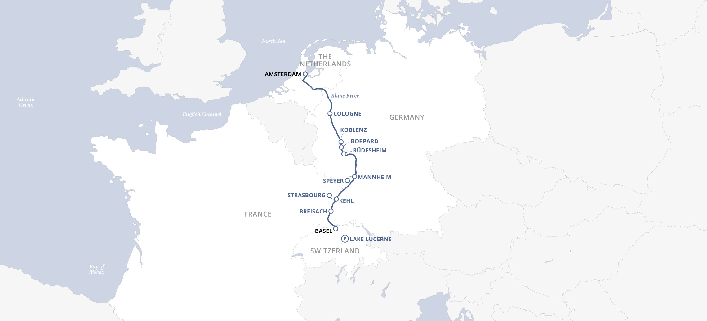 8 Day Uniworld River Cruise from Basel to Amsterdam 2025 - 