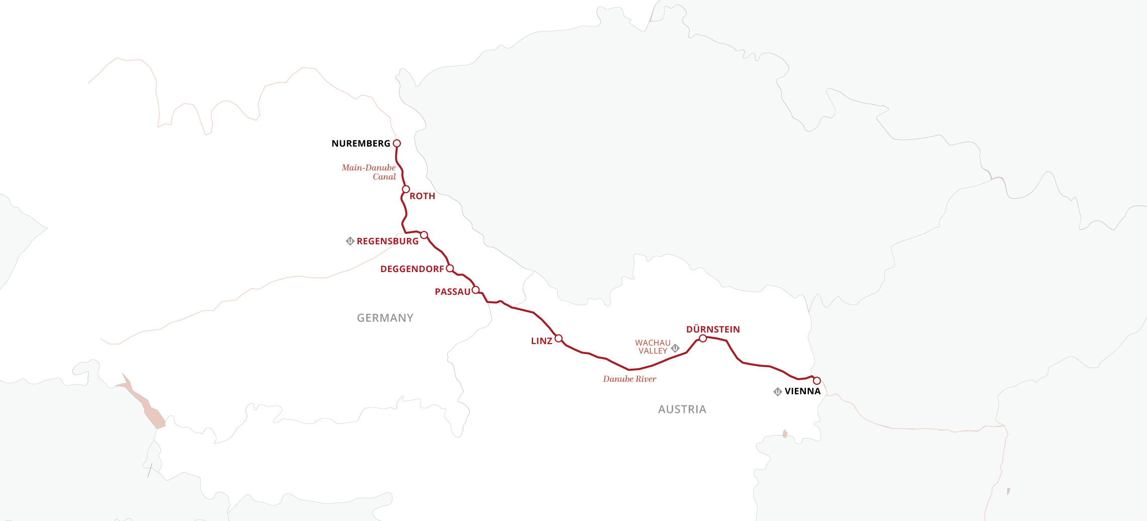 8 Day Uniworld River Cruise from Nuremberg to Vienna 2025 - 