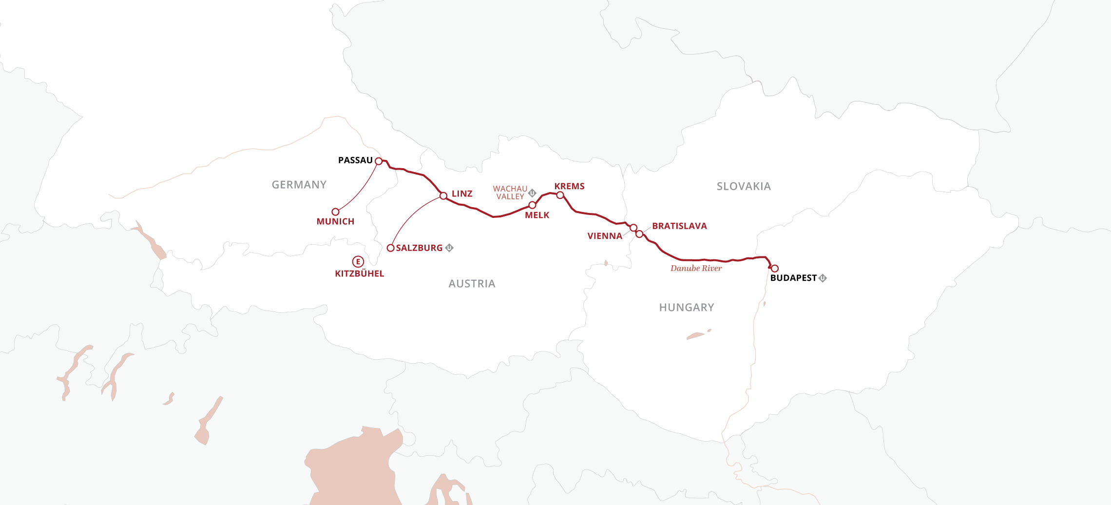 8 Day Uniworld River Cruise from Passau to Budapest 2027 - 