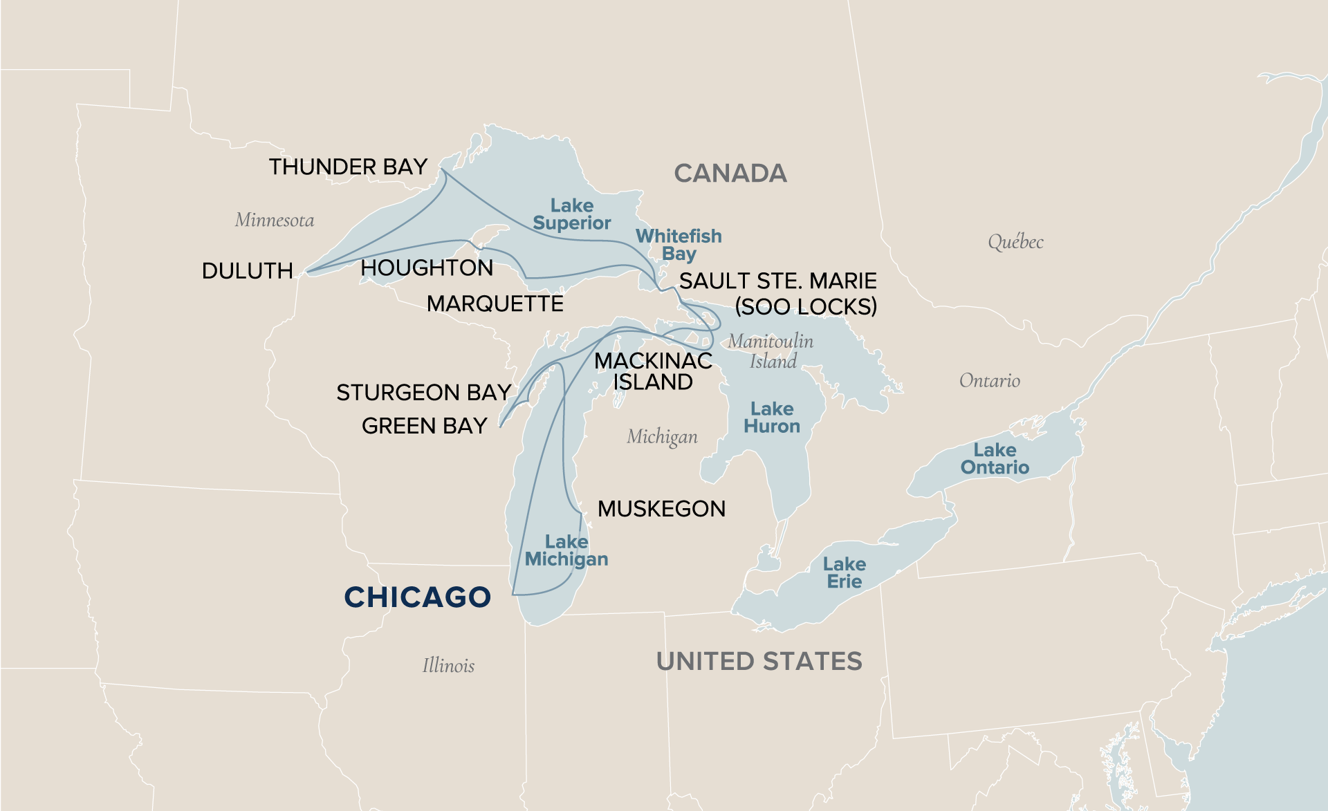 16 Day Victory Cruise Lines River Cruise from Chicago to Chicago 2026 - 