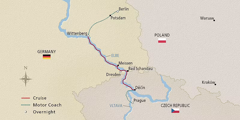 10 Day Viking River Cruise from Prague to Berlin 2028 - 