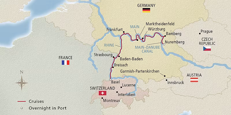 11 Day Viking River Cruise from Basel to Nuremberg 2027 - 
