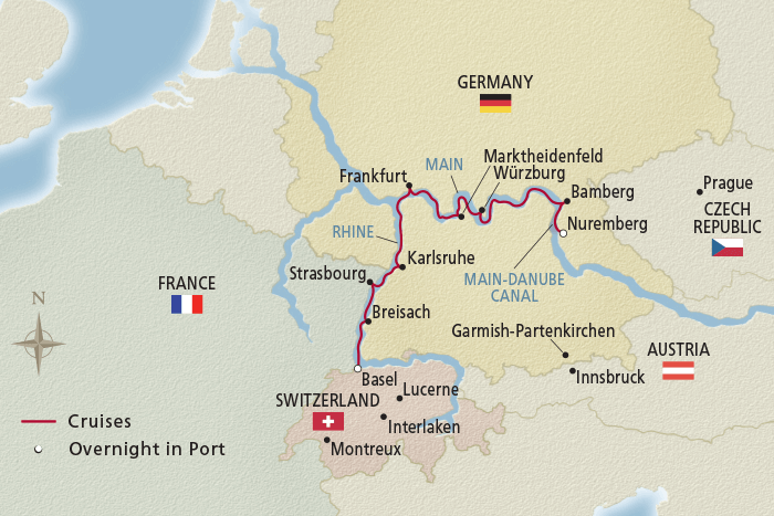 11 Day Viking River Cruise from Basel to Nuremberg 2028 - 