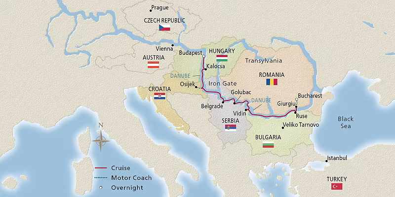 11 Day Viking River Cruise from Bucharest to Budapest 2028 - 