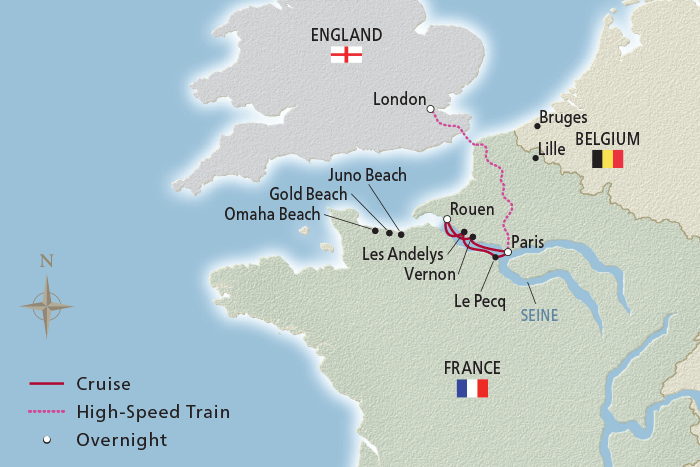 12 Day Viking River Cruise from London to Paris 2025 - 