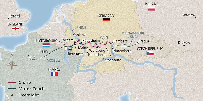 12 Day Viking River Cruise from Paris to Prague 2026 - 