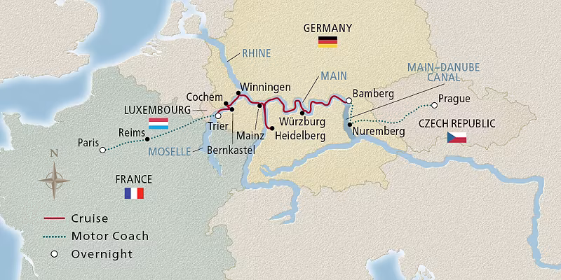 12 Day Viking River Cruise from Prague to Paris 2026 - 