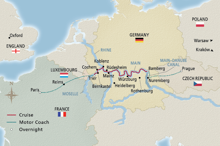 12 Day Viking River Cruise from Prague to Paris 2028 - 