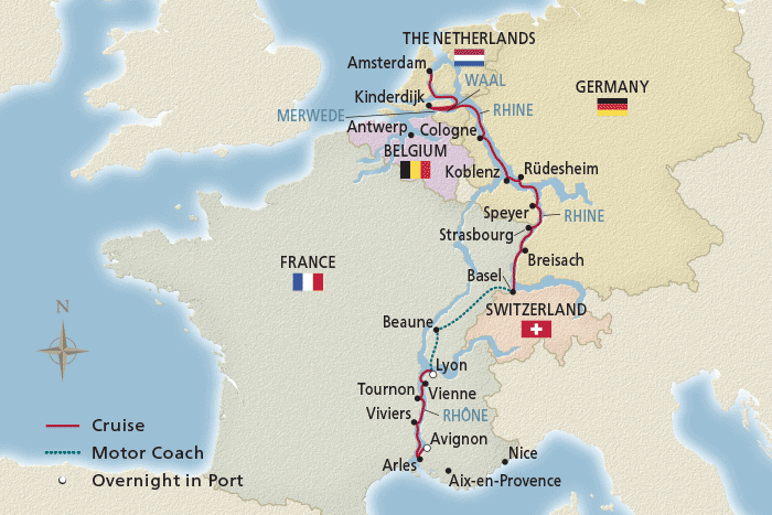 15 Day Viking River Cruise from Amsterdam to Avignon 2026 - 