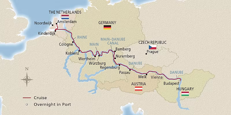 15 Day Viking River Cruise from Amsterdam to Budapest 2026 - 