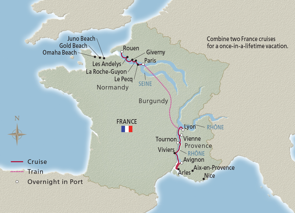 15 Day Viking River Cruise from Paris to Avignon 2025 - 