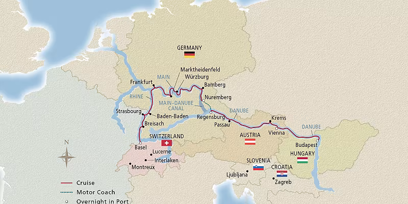 18 Day Viking River Cruise from Budapest to Basel 2027 - 