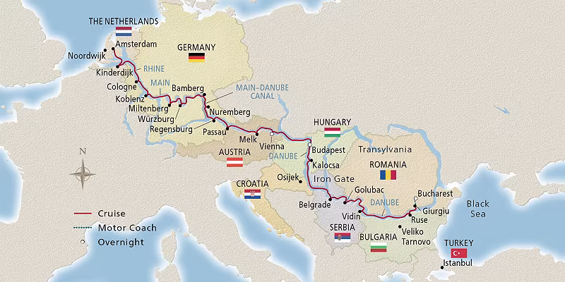 23 Day Viking River Cruise from Amsterdam to Bucharest 2027 - 