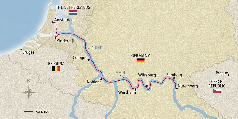 8 Day Viking River Cruise from Amsterdam to Nuremberg 2026 - 