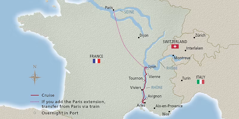 8 Day Viking River Cruise from Avignon to Lyon 2028 - 