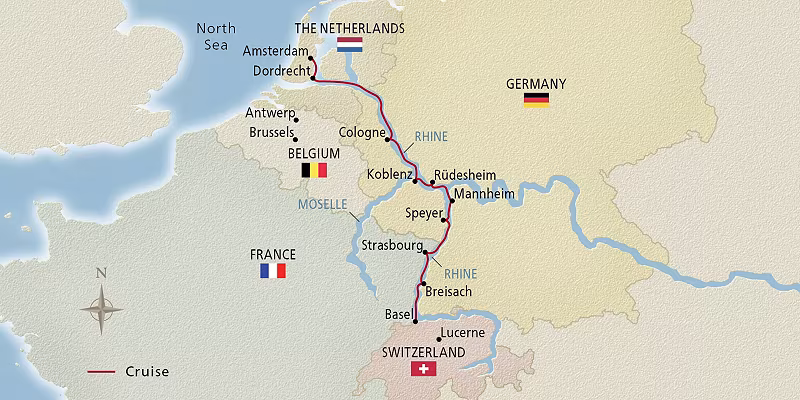 8 Day Viking River Cruise from Basel to Amsterdam 2027 - 