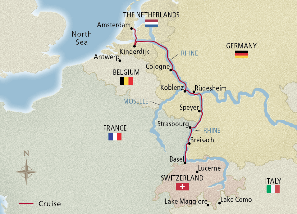 8 Day Viking River Cruise from Basel to Amsterdam 2025 - 
