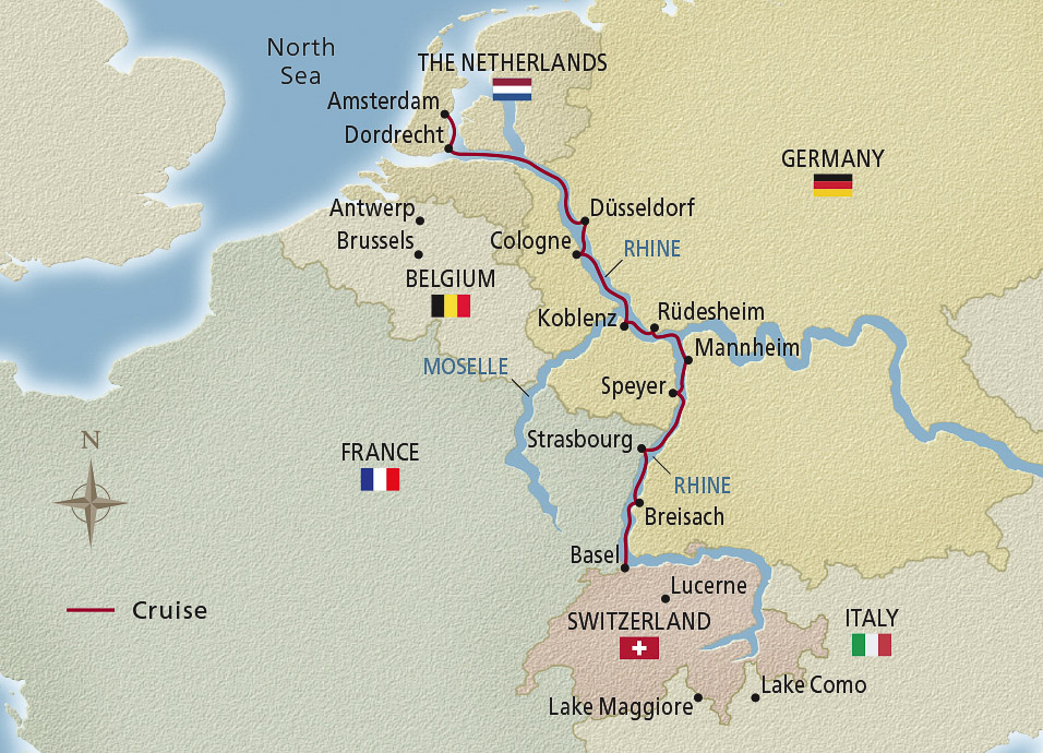 8 Day Viking River Cruise from Basel to Amsterdam 2025 - 