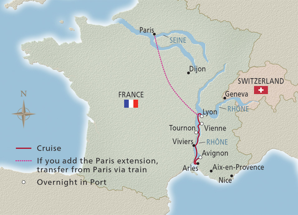 8 Day Viking River Cruise from Lyon to Avignon 2025 - 